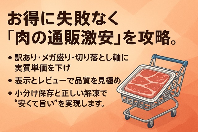 Cheap meat online tips