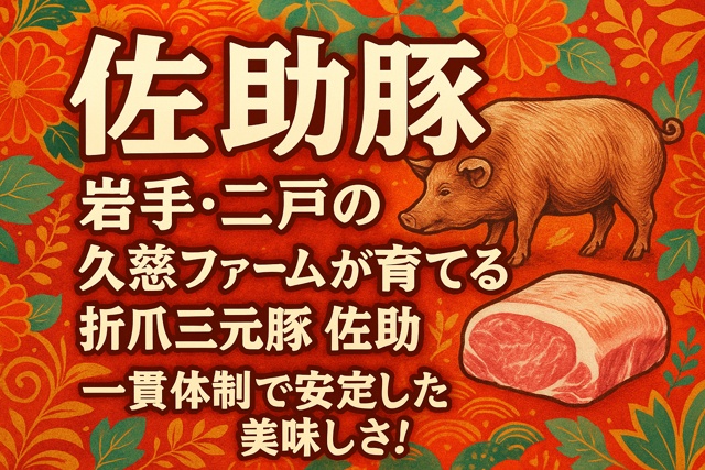 Sasuke Pork from Iwate Ninohe