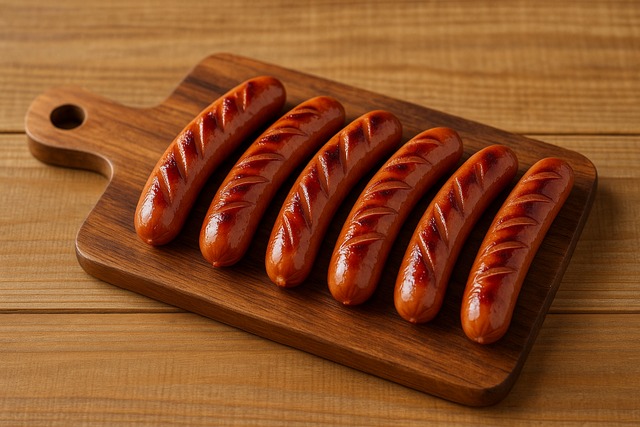wooden-board-sausages